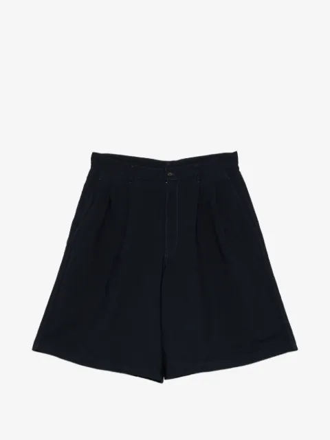 Comme Des Garçons Shirt pleated-detail shorts