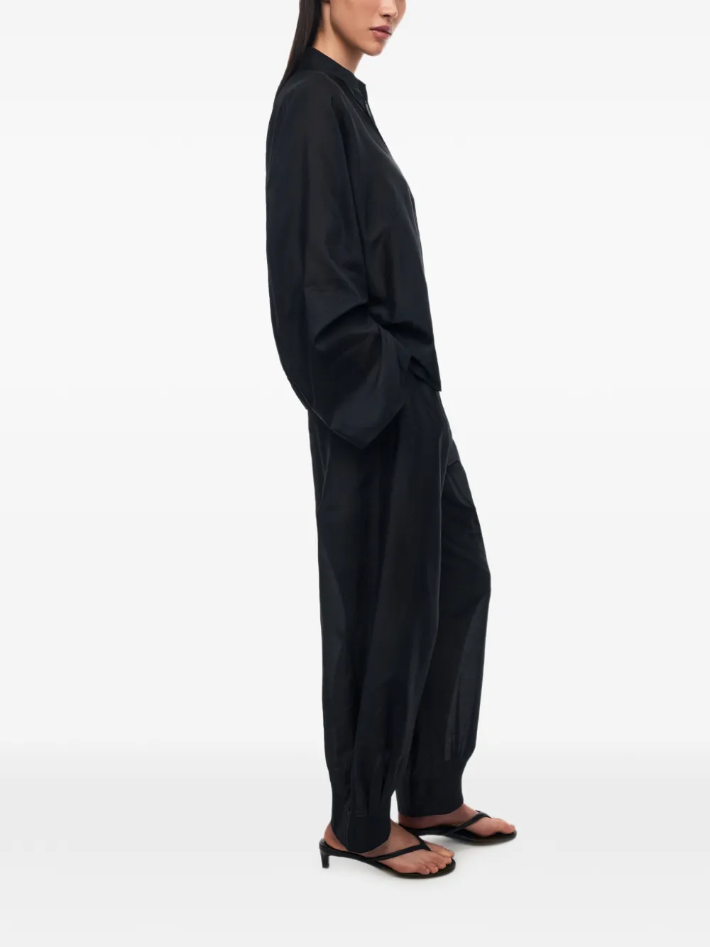12 STOREEZ Marrakesh blouse met V-hals Zwart