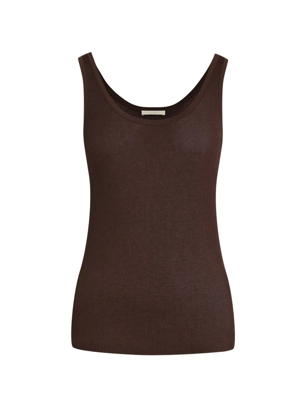 12 STOREEZ Lattice tank top - Marrone
