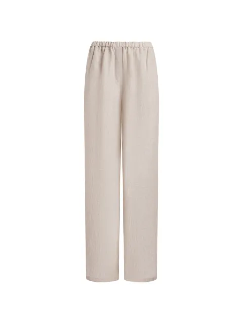 12 STOREEZ Santorini drawstring-hem trousers