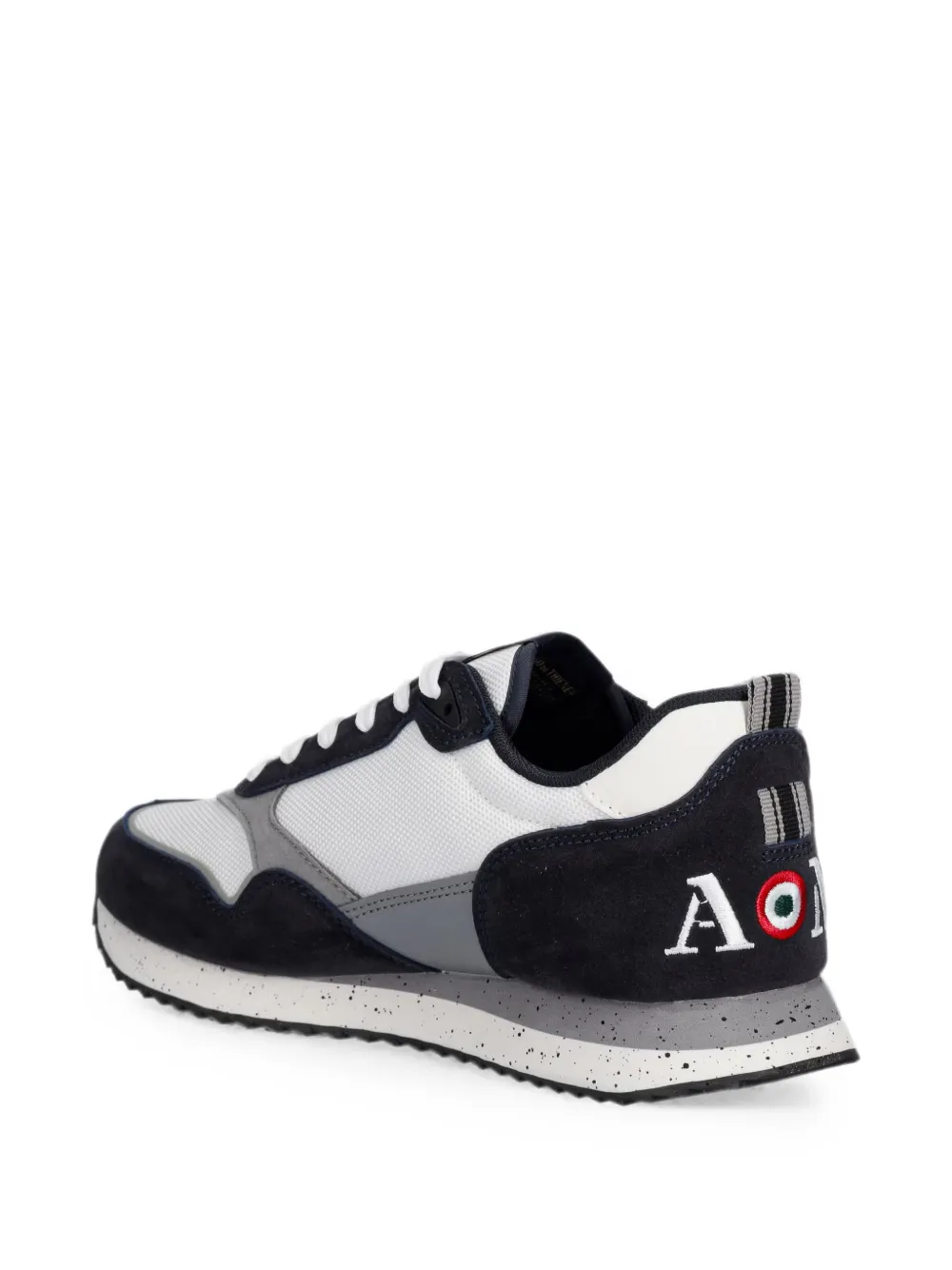 Aeronautica Militare Sneakers met borduurwerk Wit