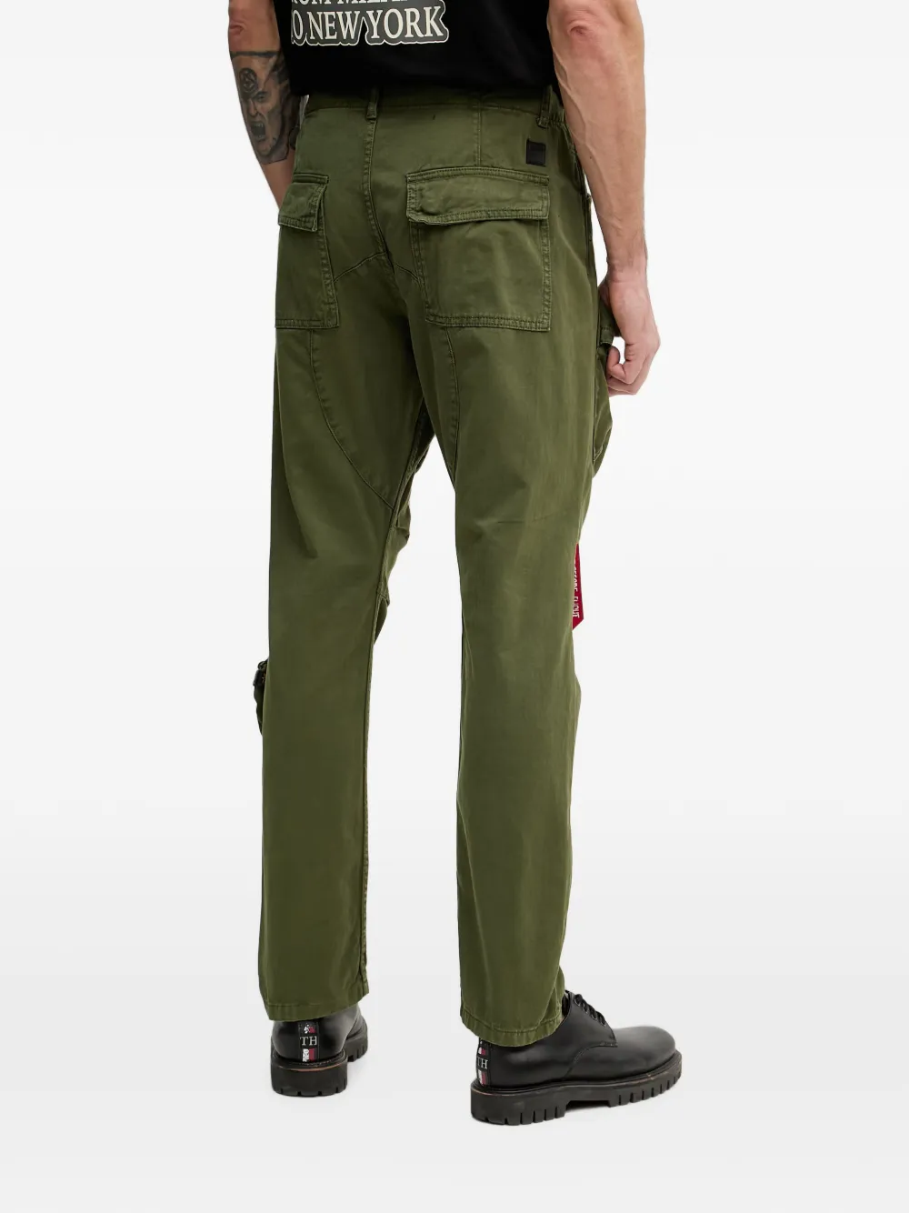 Alpha Industries Tactical broek met meerdere zakken Groen