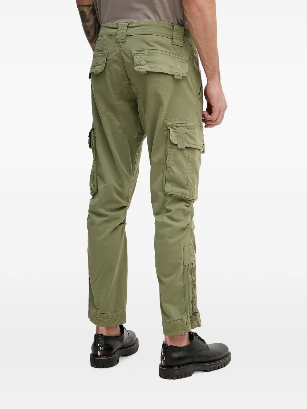 Alpha Industries Task Force broek met rits Groen