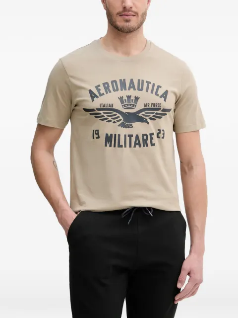 Aeronautica Militare logo-print short-sleeve T-shirt