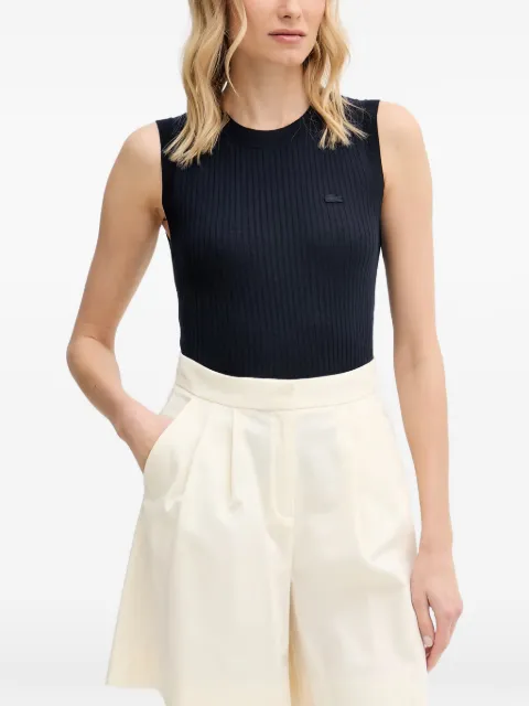 Lacoste suéter con parche del logo