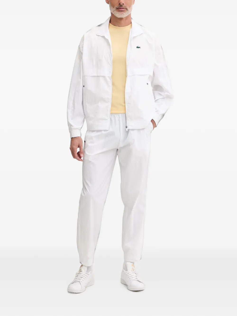Lacoste x Novak Djokovic Tennis trainingspak Wit