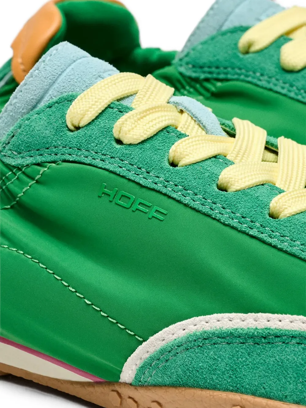 Hoff Bridge Dopamine panelled sneakers Groen