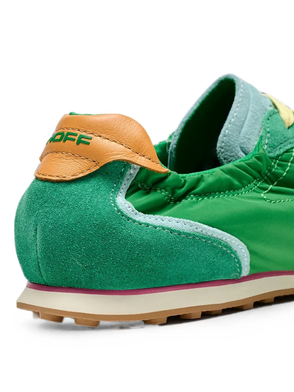 Hoff Bridge Dopamine panelled sneakers Groen