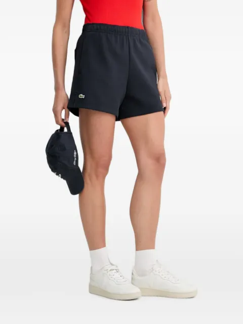 Lacoste logo-patch mini shorts