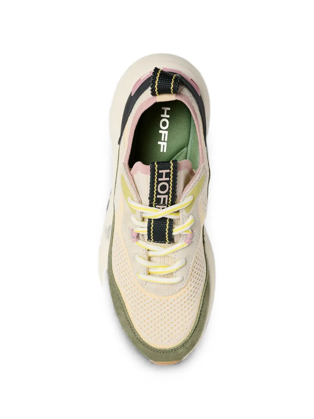Hoff Traveler panelled sneakers Beige