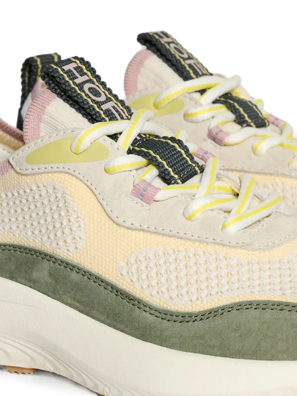 Hoff Traveler panelled sneakers Beige