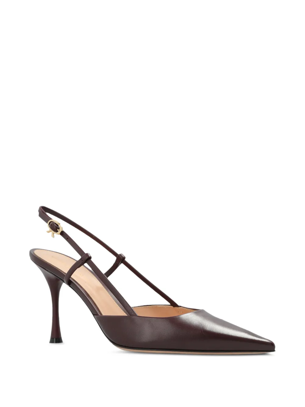 Gianvito Rossi Ascent pumps met puntige neus Rood
