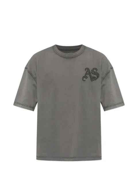 AllSaints Insignia logo-patch short-sleeve T-shirt