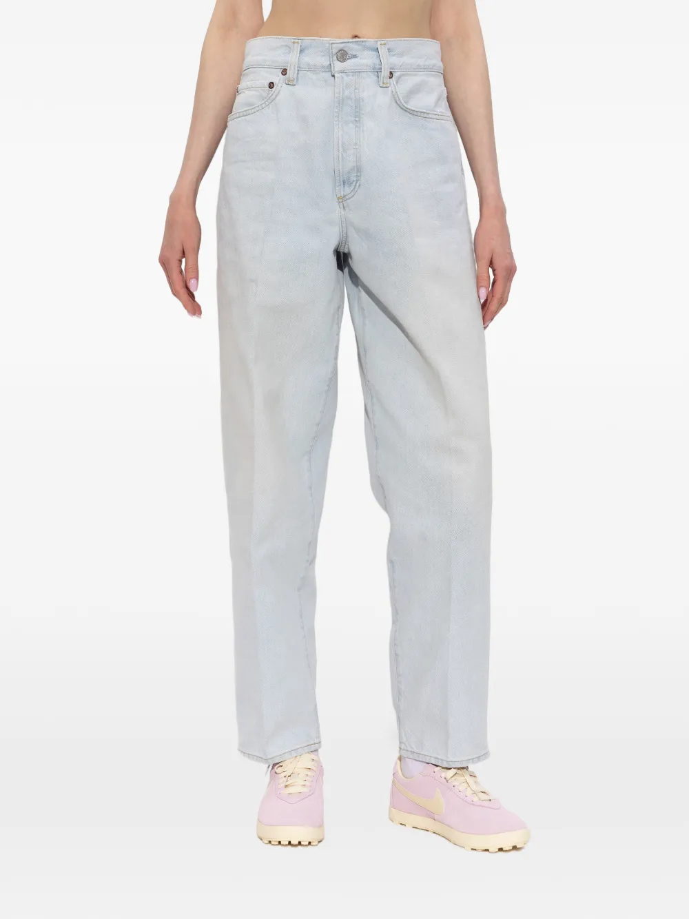 AGOLDE Nate Jean straight jeans Blauw