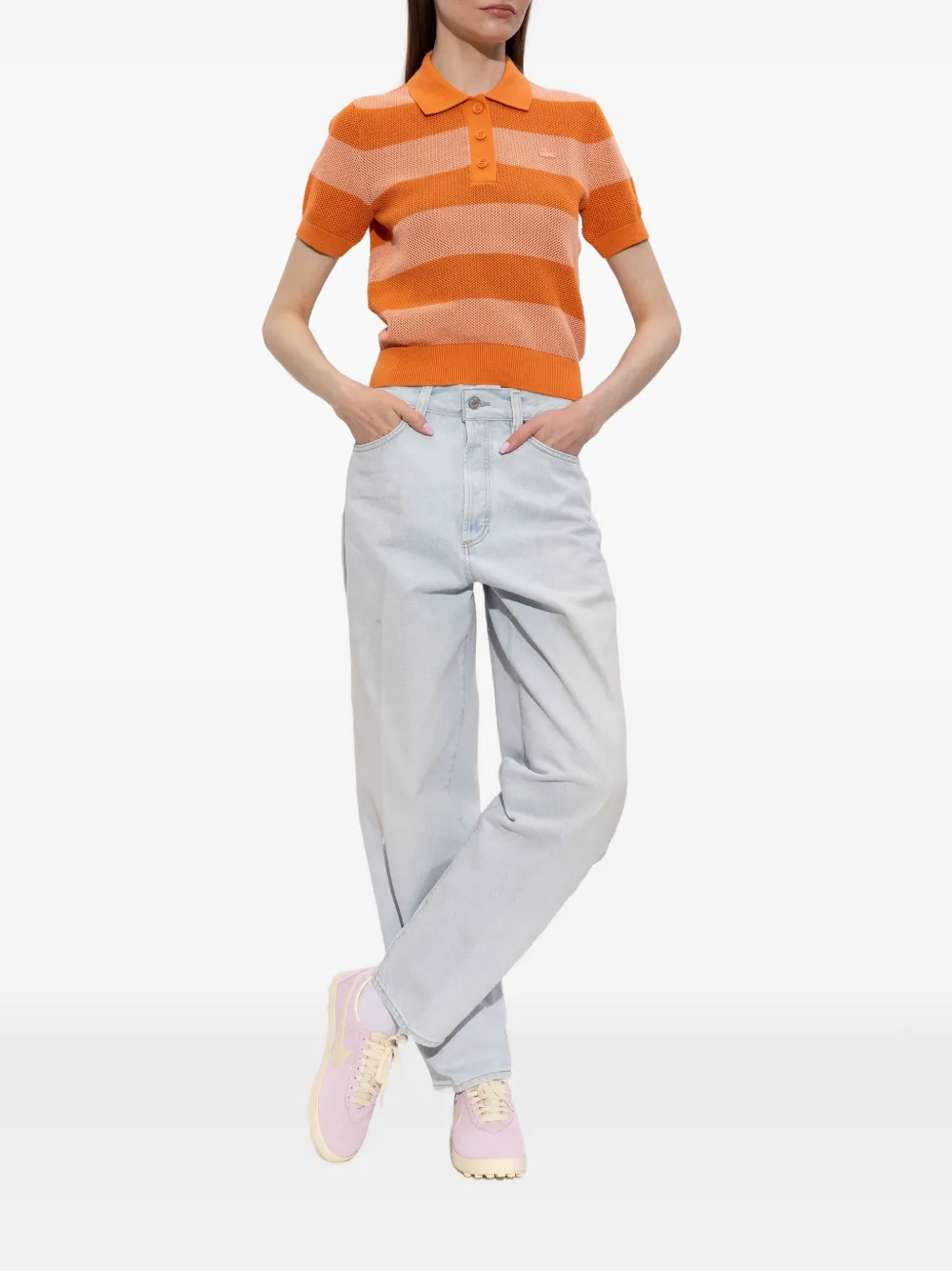 AGOLDE Nate Jean straight jeans Blauw