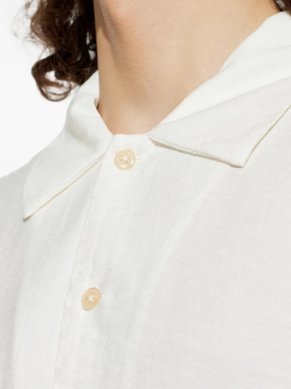 AllSaints Purley overhemd met korte mouwen Wit