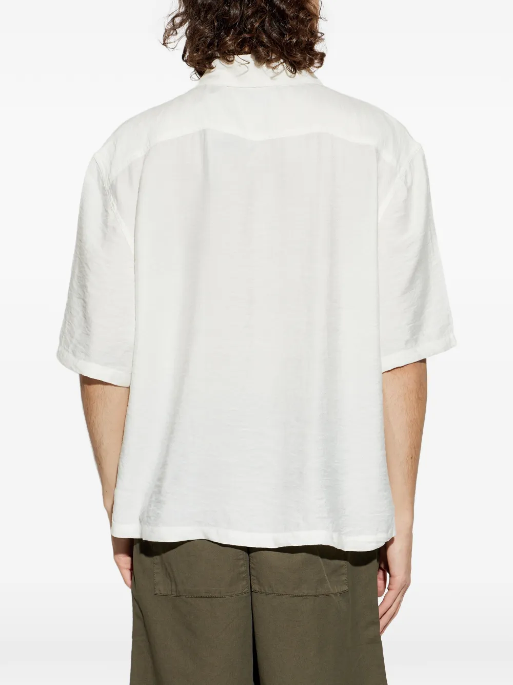 AllSaints Purley overhemd met korte mouwen Wit