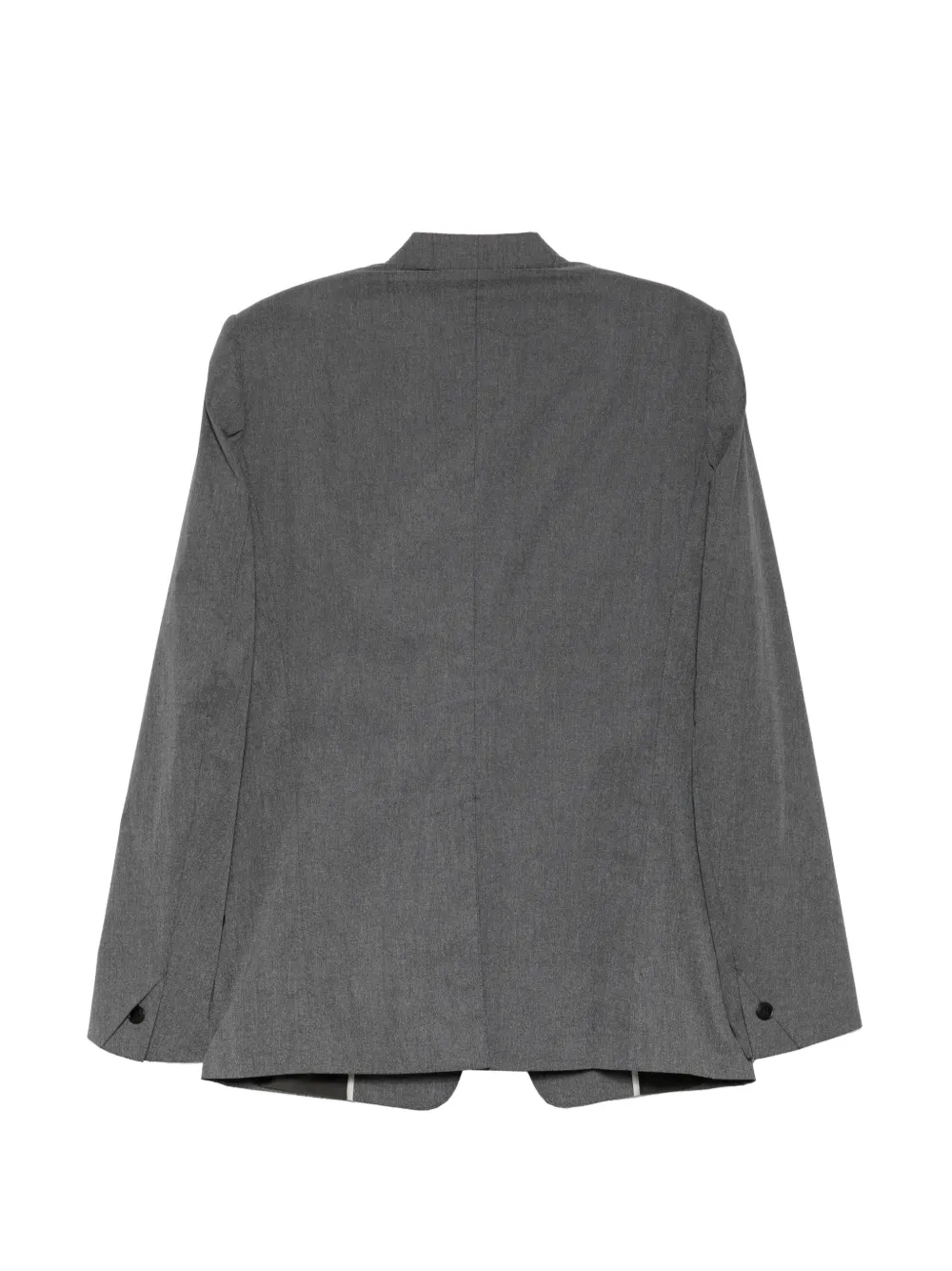Deepti Reflecterende button-up blazer Grijs