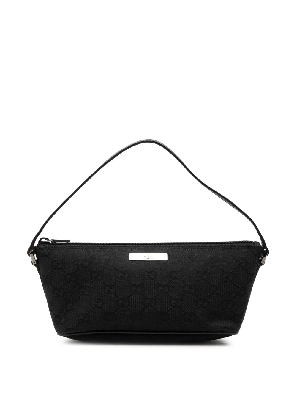Gucci Pre-Owned 2000-2015 GG Canvas Boat shoulder bag - Nero