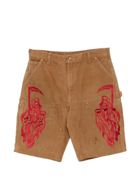 Warren Lotas graphic-embroidered shorts