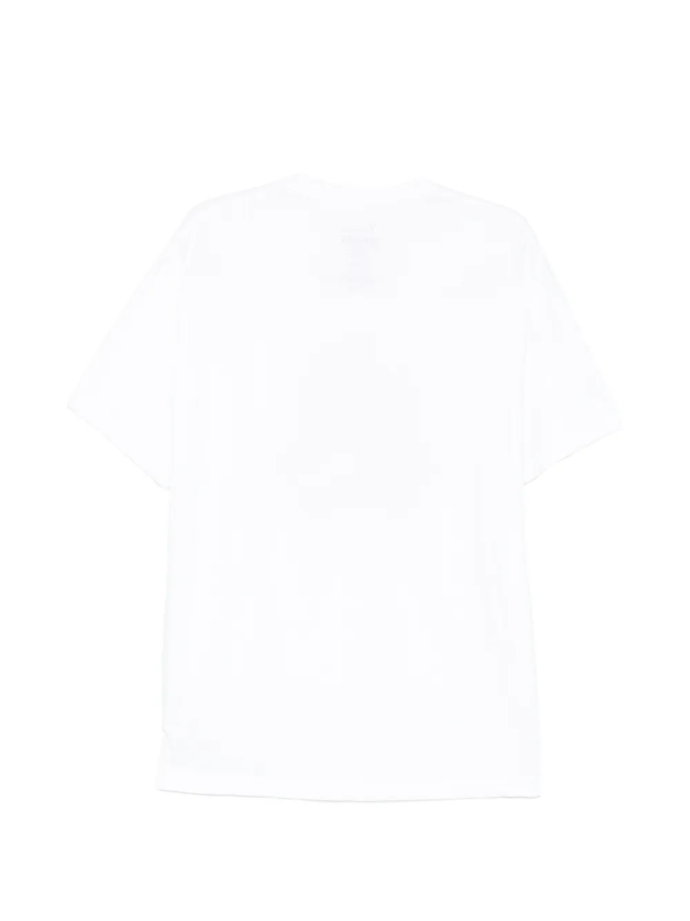 Y's T-shirt met doodskopprint Wit