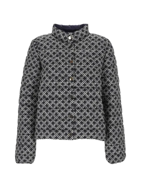 Marella geometric-print quilted jacket