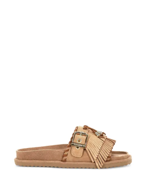 Colors Of California fringed buckle-fastening sandals
