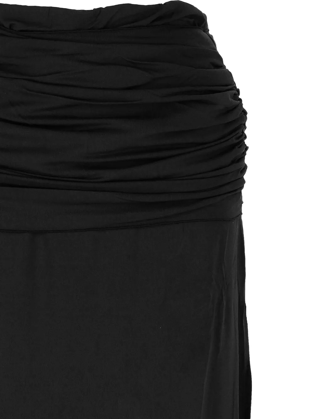 Federica Tosi Blouse met gesmockte taille Zwart