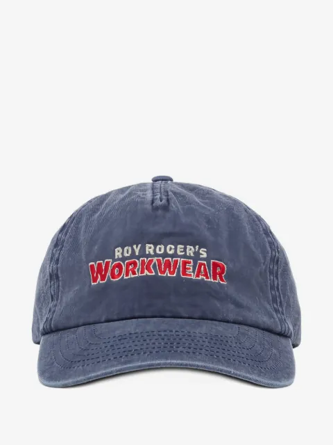 Roy Rogers logo-embroidered cotton baseball cap