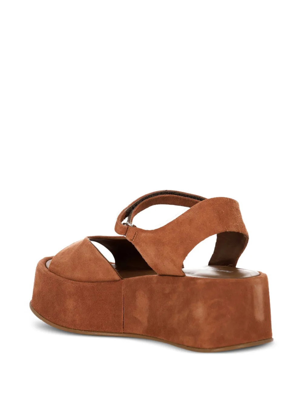 PATRIZIA BONFANTI Jessie touch-strap platform sandals Bruin