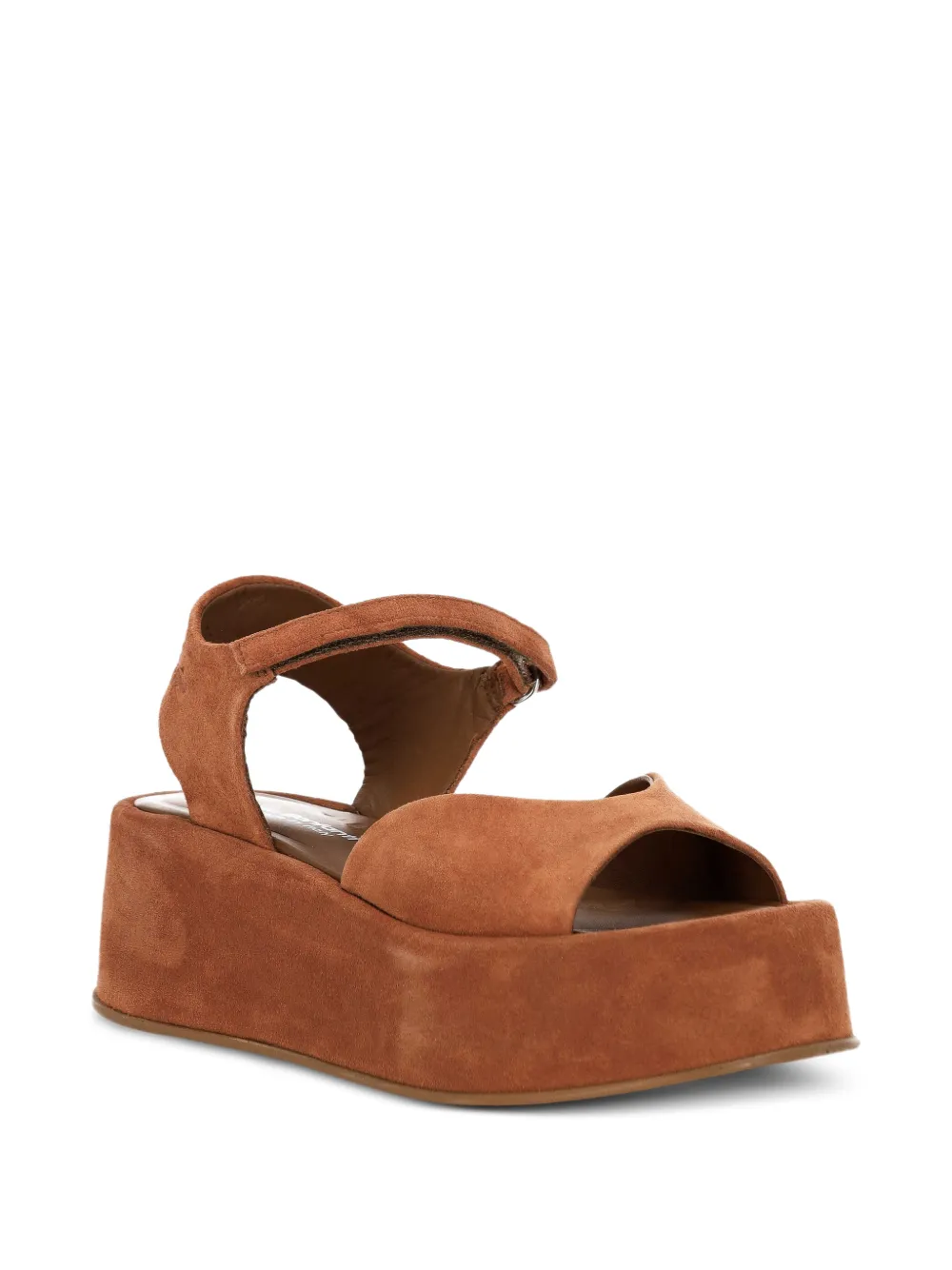 PATRIZIA BONFANTI Jessie touch-strap platform sandals Bruin