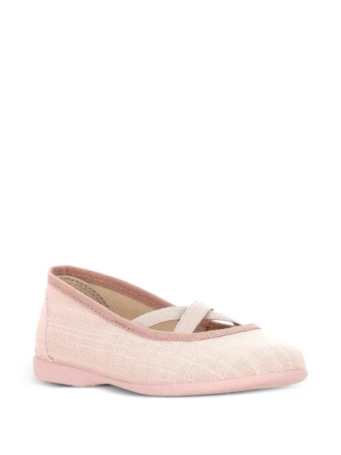 BATILAS cross-strap ballet flats