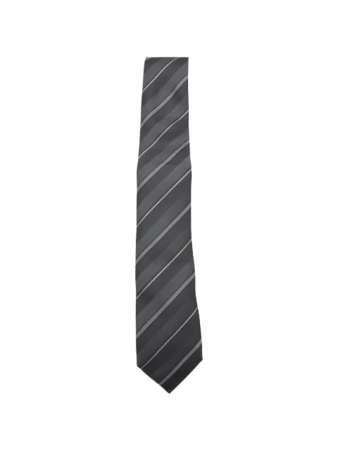 Brunello Cucinelli diagonal-stripe silk tie