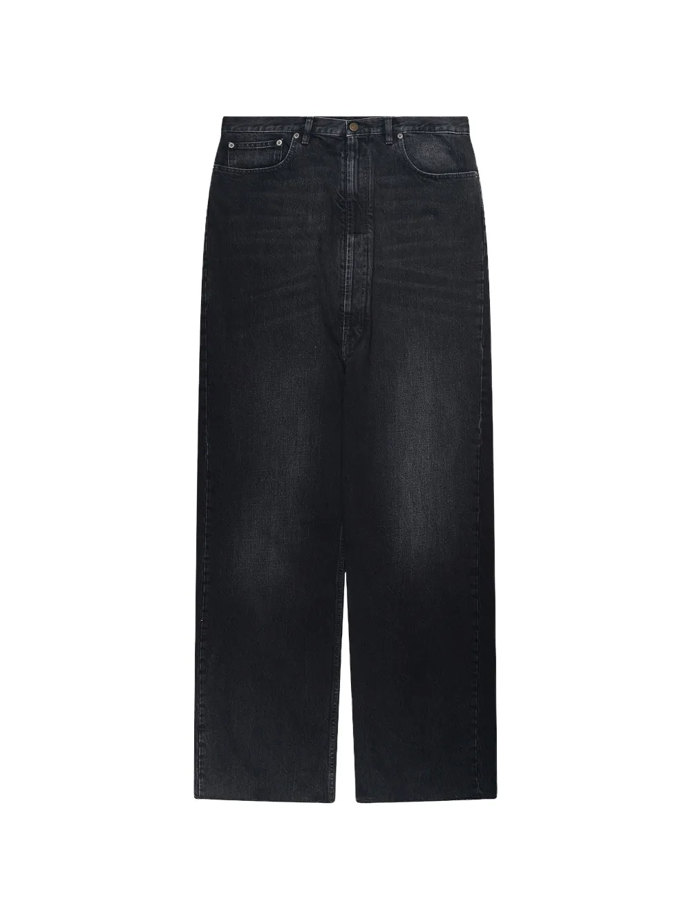 Maison Margiela Jeans a gamba ampia - Nero