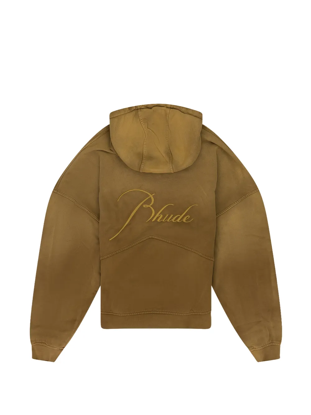 RHUDE ジップアップ パーカー | ブラウン | FARFETCH JP