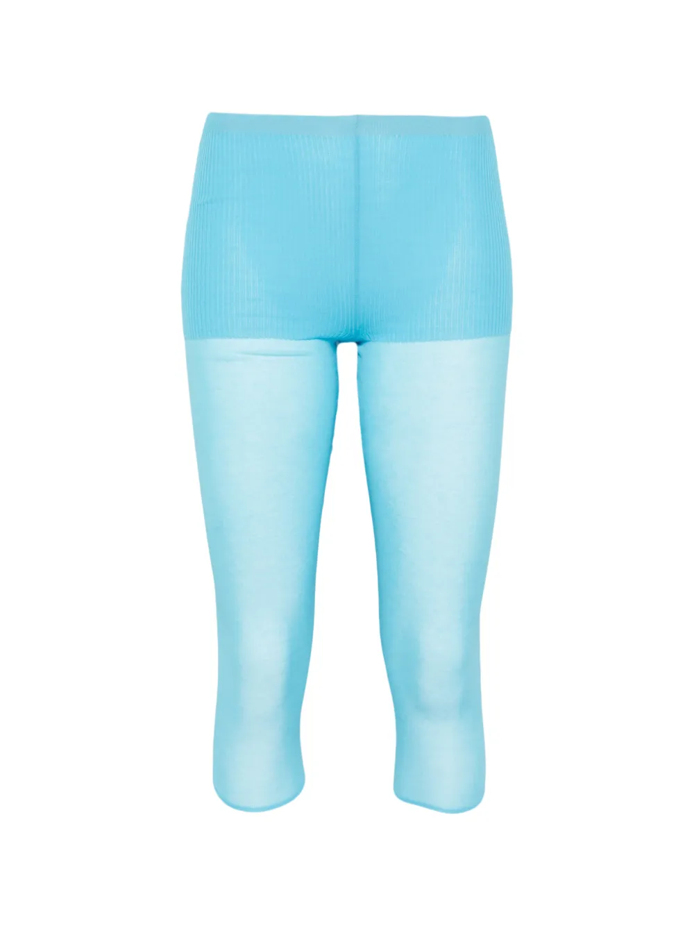 Paloma Wool Meleta ribbed-knit leggings - Blu