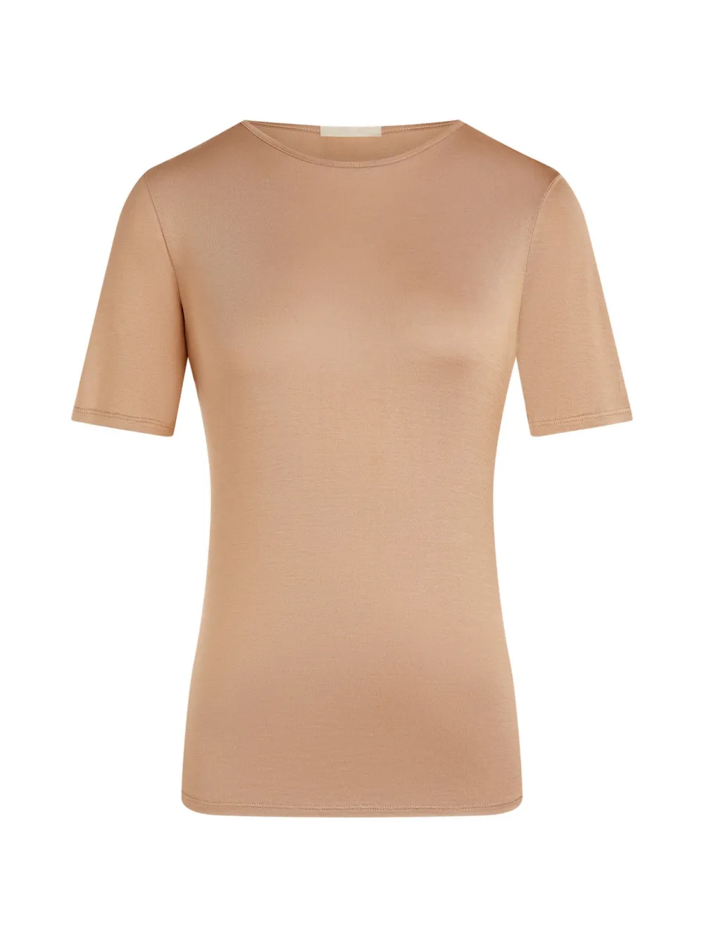 12 STOREEZ Cassiopeia zijden T-shirt Beige
