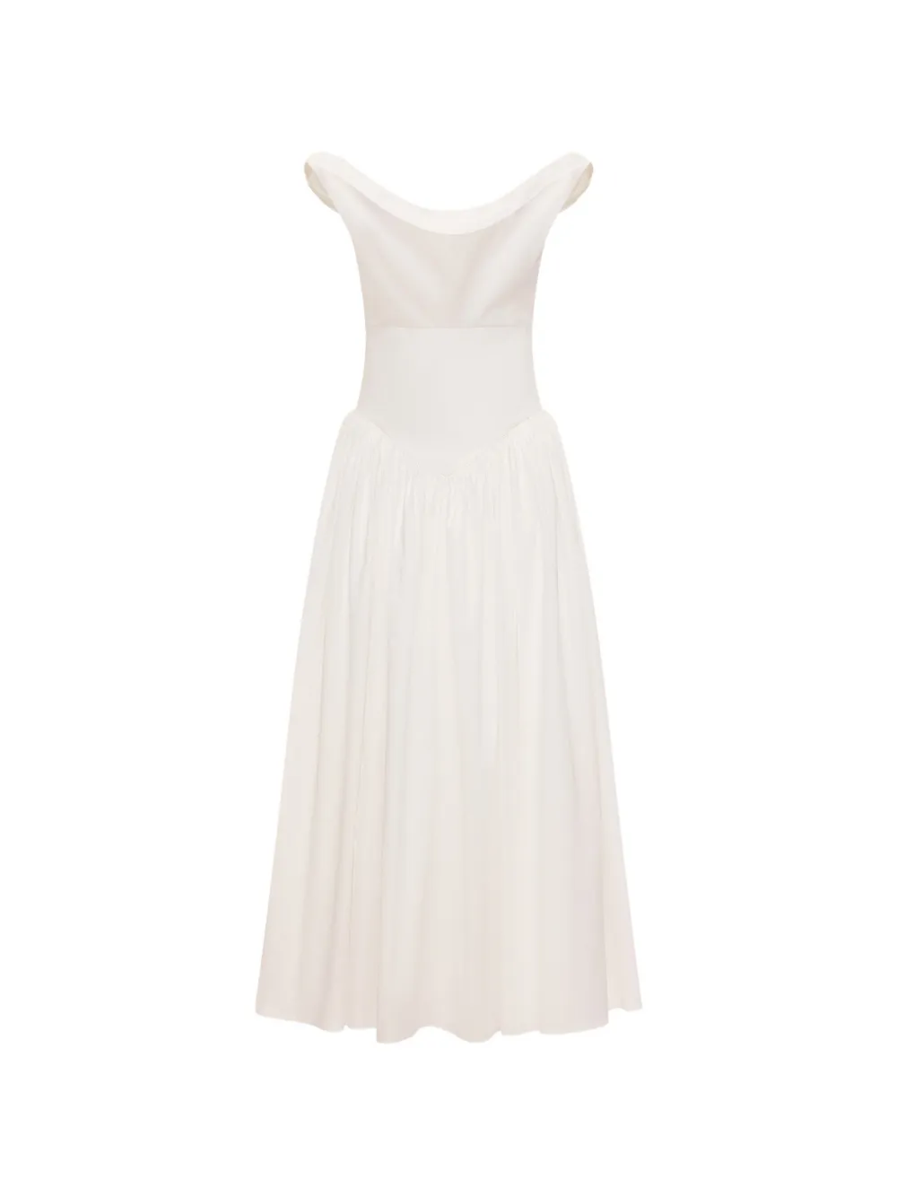 12 STOREEZ Avignon cowl-neck dress