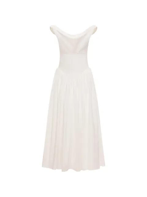 12 STOREEZ Avignon cowl-neck dress
