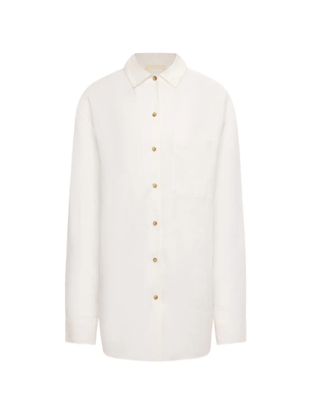 12 STOREEZ Crema linen shirt
