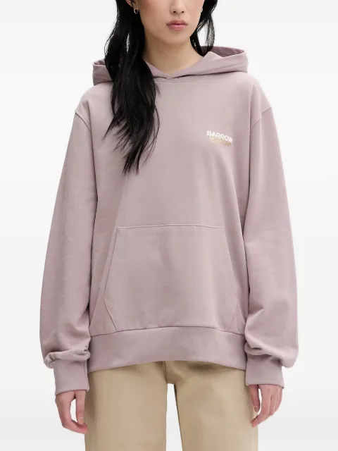 BARROW graphic-print logo-print hoodie