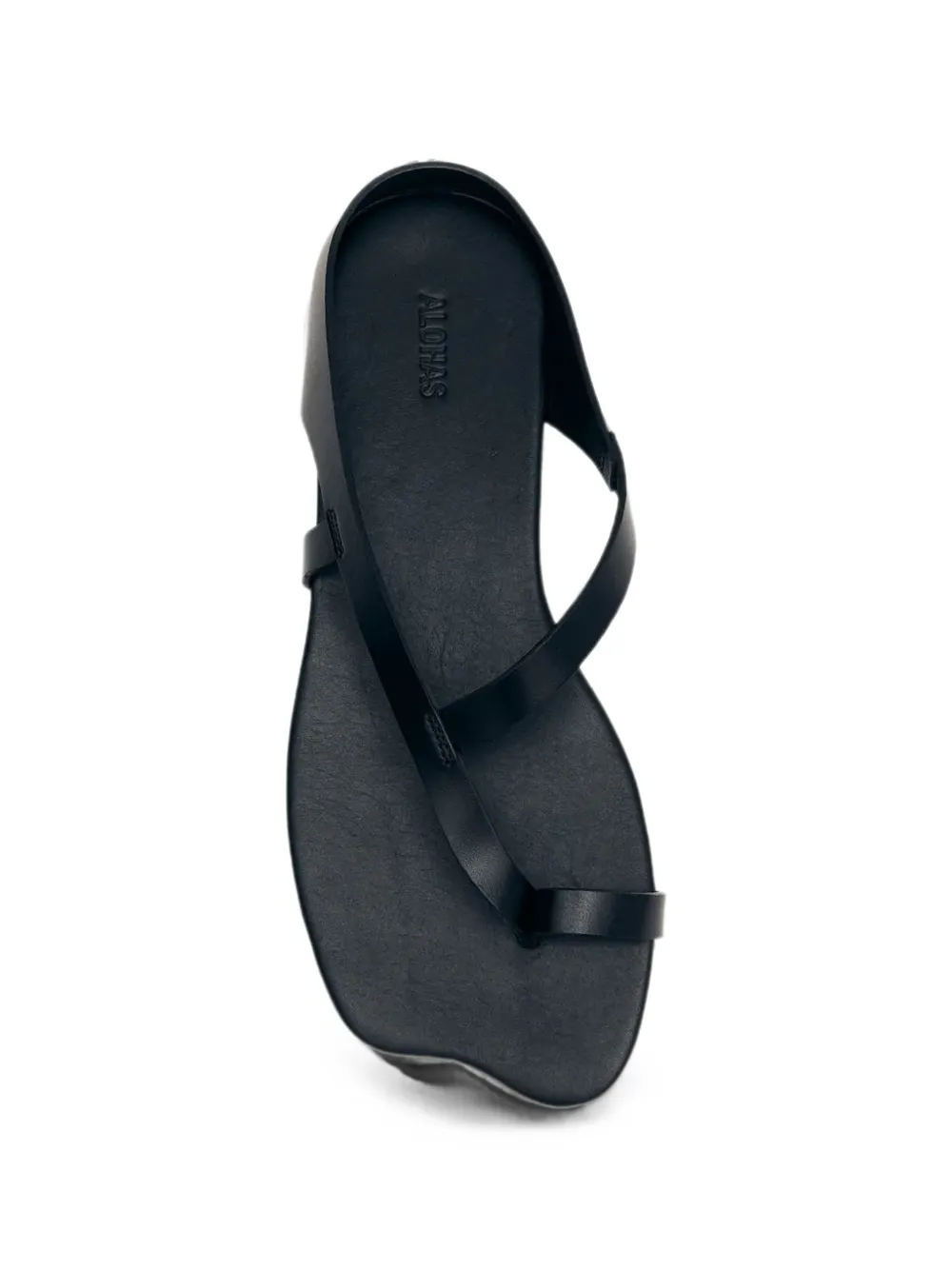 ALOHAS Dawn toe-strap flat sandals Zwart