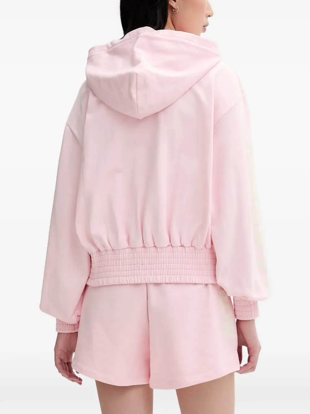 BARROW Hoodie met logopatch Roze