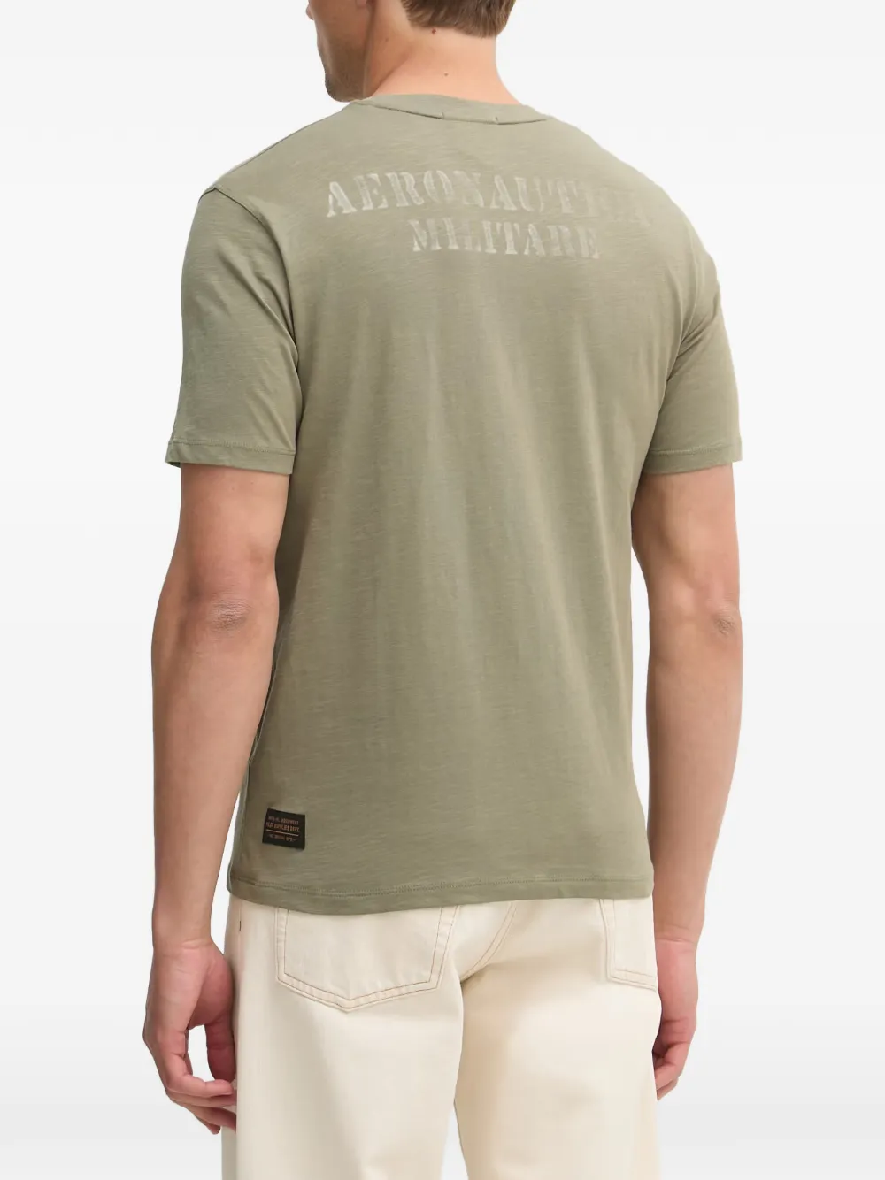 Aeronautica Militare T-shirt met grafische print Groen