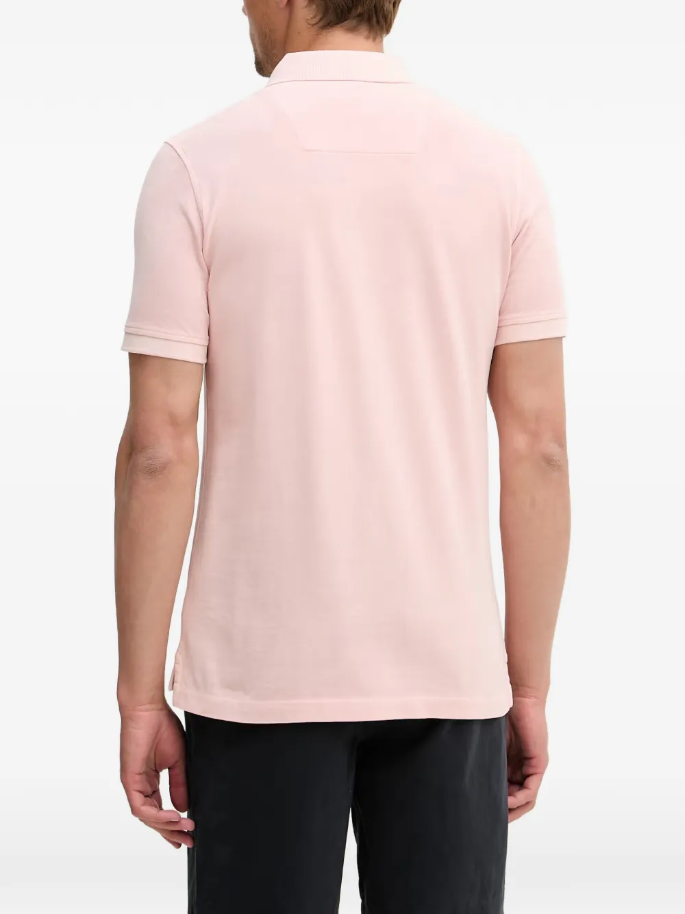 Aeronautica Militare Poloshirt met geborduurd logo Roze