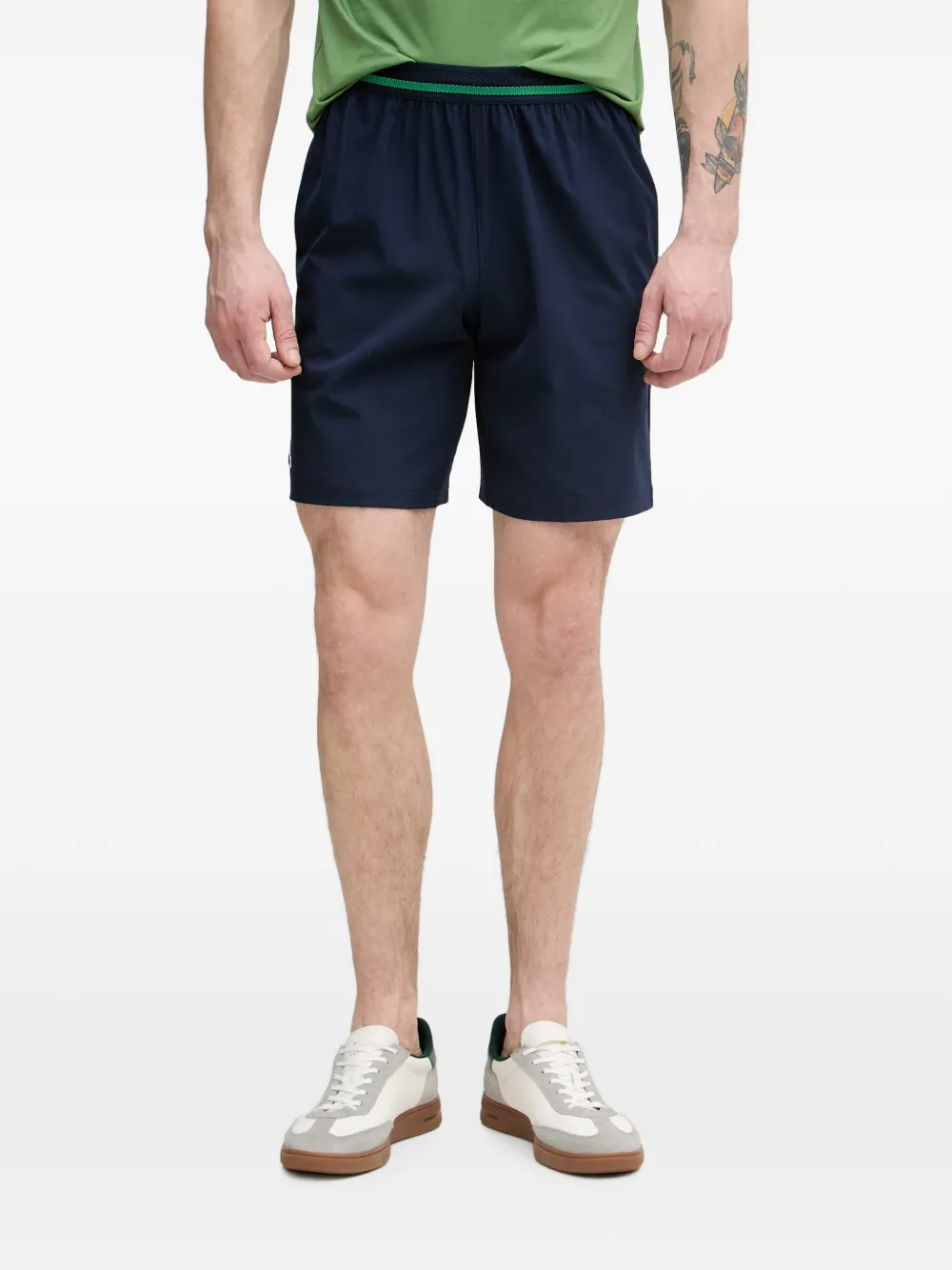 Lacoste x Novak Djokovic elasticated-waist shorts - Blau