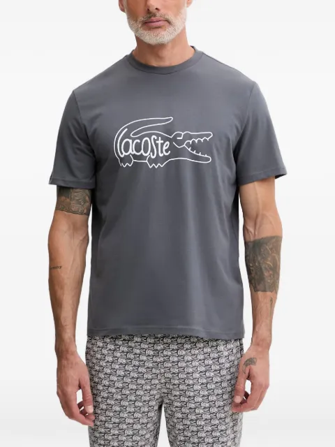 Lacoste logo-print pyjama set