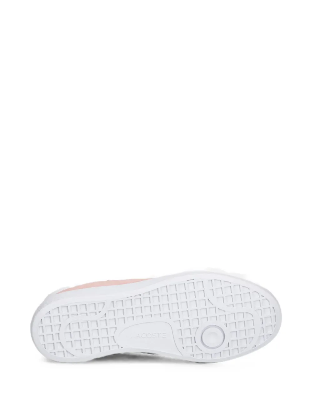 Lacoste logo-print sneakers Roze
