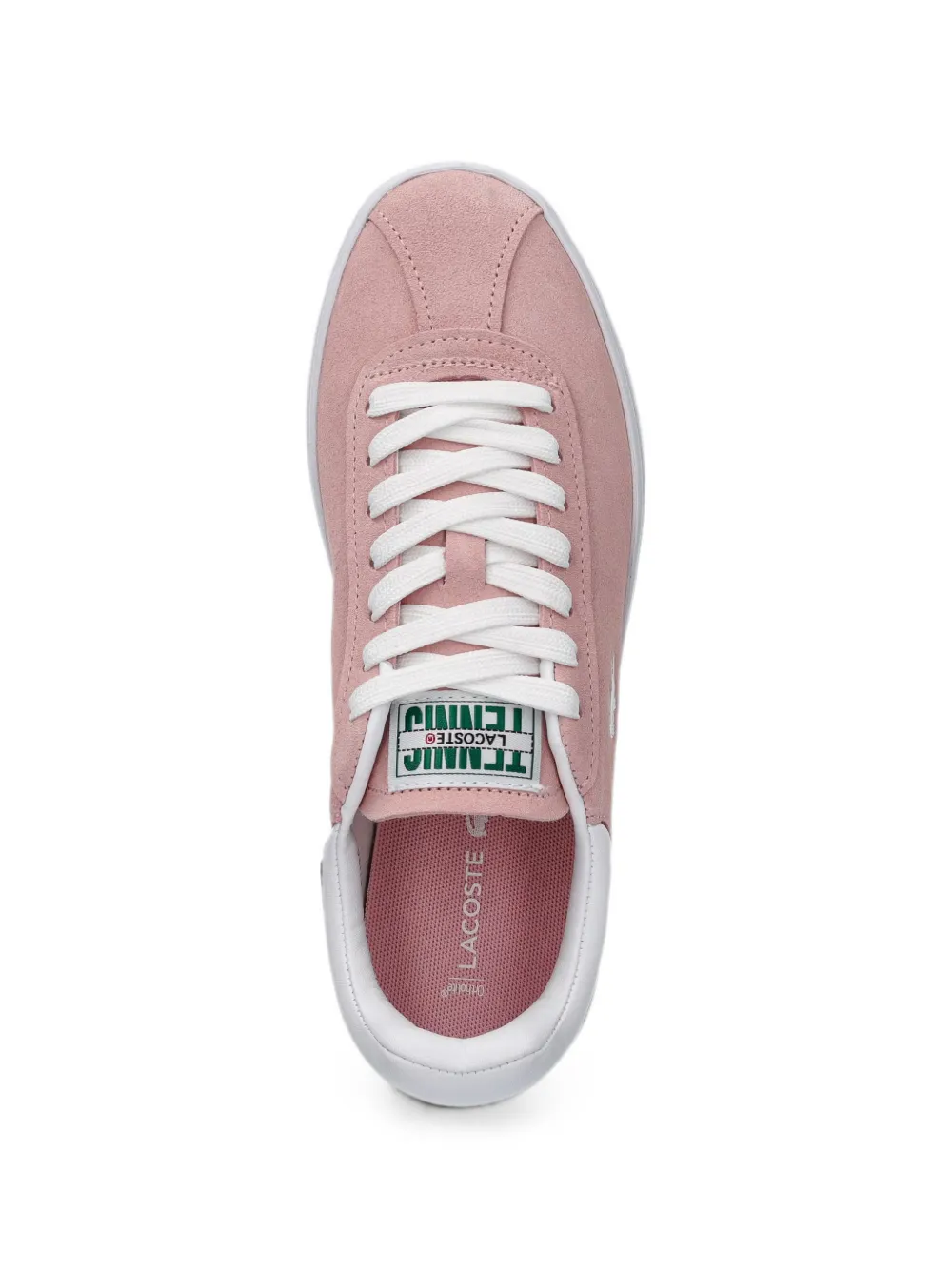 Lacoste logo-print sneakers Roze