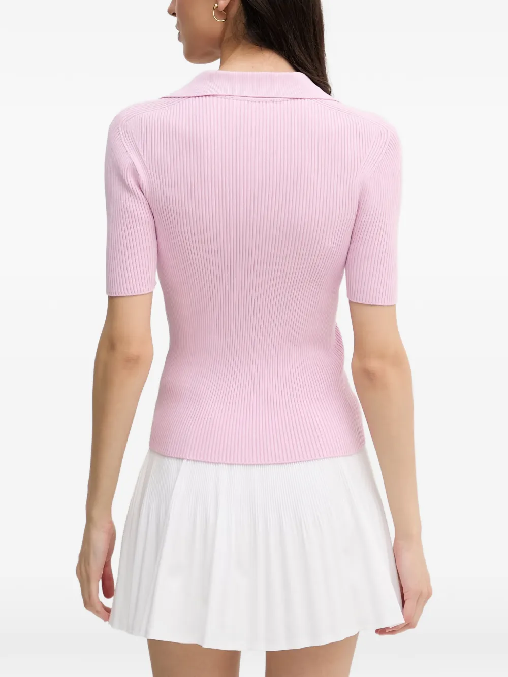 Lacoste T-shirt met korte mouwen Roze